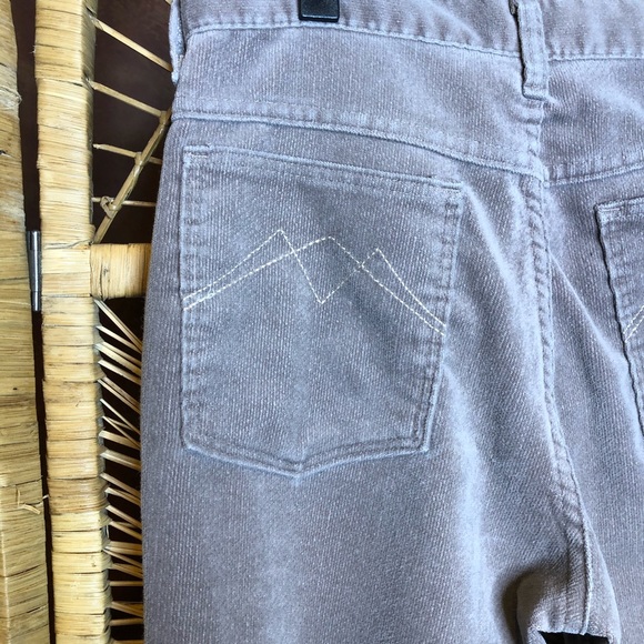 WRANGLER Vintage Corduroy Pants High Rise Mom Mauve Size 30 - Picture 11 of 15